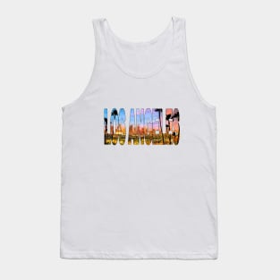 LOS ANGELES - California USA Sunset Glow Tank Top